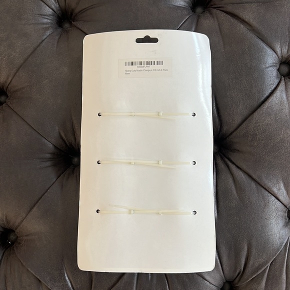 Heavy Duty Muslin Spring Clamps 6 Pieces 4” NEW IN PACKAGING - Picture 2 of 4